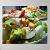 Ernstige salade poster (Voorkant)
