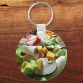 Ernstige salade sleutelhanger (Voorkant)