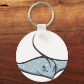 Ernstige Stingray vis Sleutelhanger (Voorkant)