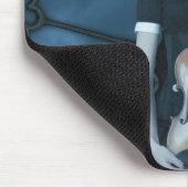 Ernstige surrealistische kunst van gothisch Victor Muismat (Hoek)