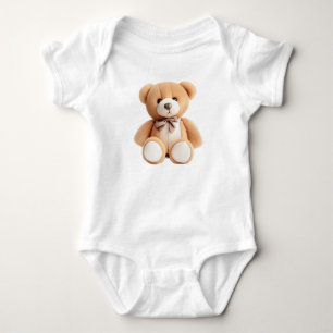 Ernstige teddybeer romper