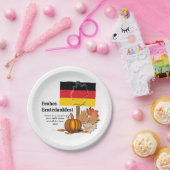 Erntedankfest | Duitse THANKSGIVING Papieren Bordje (Feest)