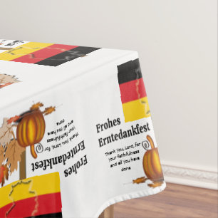 Erntedankfest Duitse THANKSGIVING Tafelkleed