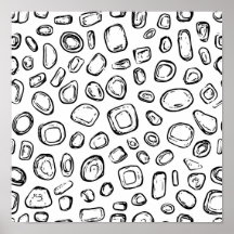 Eroded Copper Object Decoupage Template Line Art