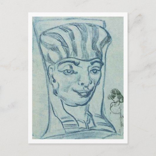 Eroded Garden-Wall Ornament, Vincent van Gogh Briefkaart (Voorkant)