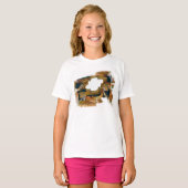 Eroded Stringed Instrument Lijst T-shirt (Voorkant volledig)