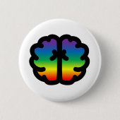 Eroet de Neurodiversiteit! Ronde Button 5,7 Cm (Voorkant)