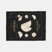 Erogi Dumpling Anatomy Unique Lish Recipe Tee, Per Fleece Deken (Voorkant (Horizontaal))