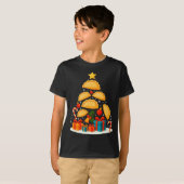 Erogi Lish Food Land Christmas Tree Xmas Long Slee T-shirt (Voorkant volledig)