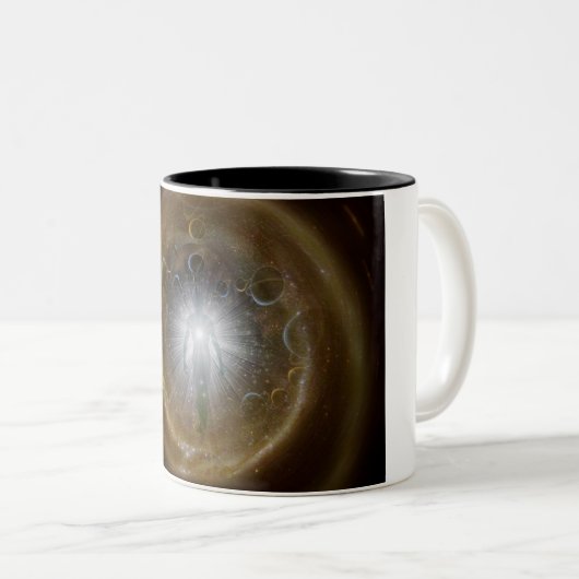 Eroniderheid Tweekleurige Koffiemok (Voorkant rechts)