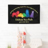 Erop je winnaar van de regenboogwet spandoek (Insitu)