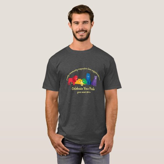 Erop je winnaar van de regenboogwet t-shirt (Voorkant volledig)
