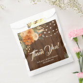 Erop verliefd worden Rustieke Houten Bruiloft Fees Bedankzakje (Gezegeld)