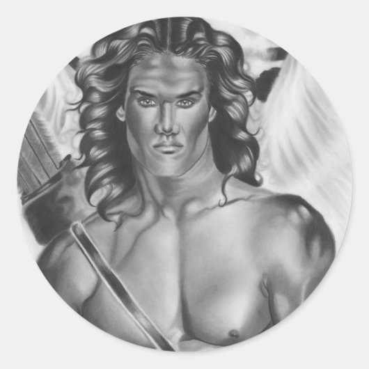 Eros Angel Love Sticker (Voorkant)