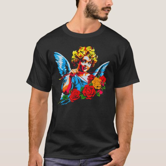 Eros Greek Mythology God of Love T-shirt (Voorkant)