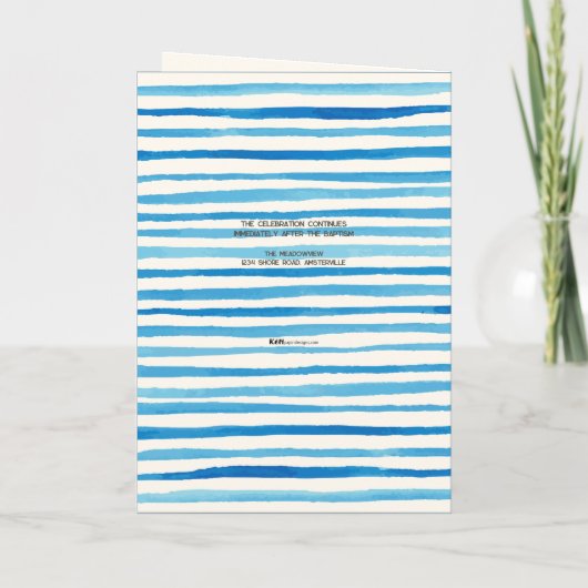 Eros Grieks-orthodox kerkdoopprogramma Programma (Achterkant)