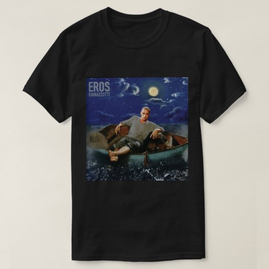 eros ramazzotti night funny t-shirt (Design voorkant)