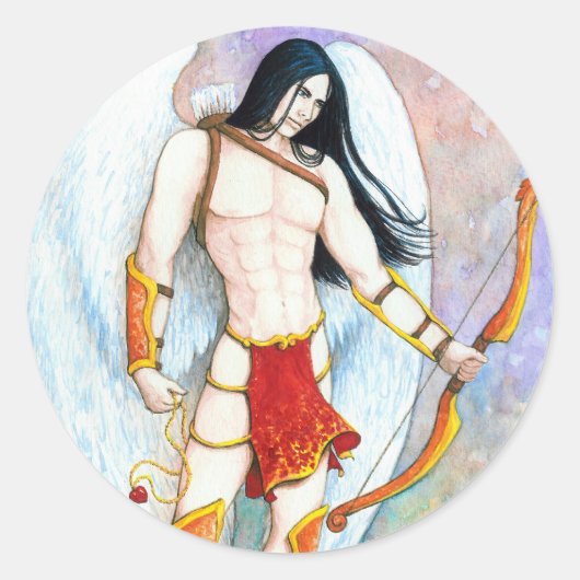 Eros Ronde Sticker (Voorkant)