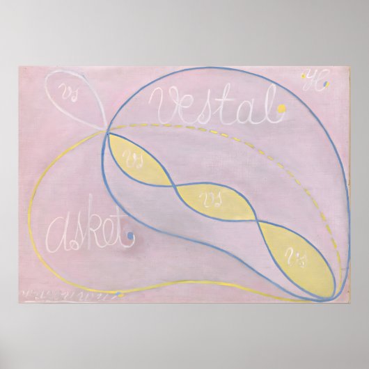 Eros Series, nr. 2, 1907 | Hilma af Klint Poster (Voorkant)