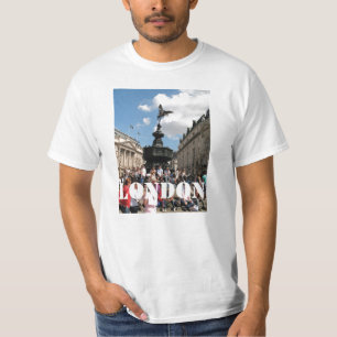Eros statue Piccadilly Circus London T-shirt