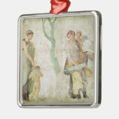 Eros wordt gestraft in aanwezigheid van Aphrodite Metalen Ornament (Links)