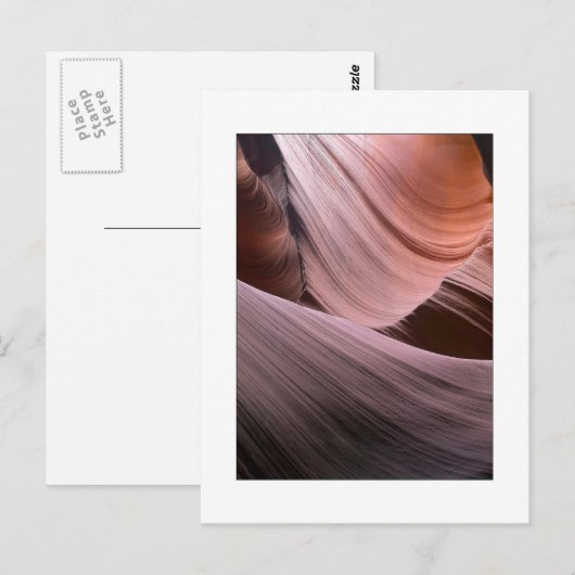 "Erosiesporen" Briefkaart (Voorkant / Achterkant)