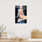 EROSIL WOMAN German Skin Cosmetics Cream  Poster (Keuken)