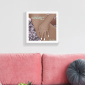 Erótico Canvas Afdruk (Insitu (Woonkamer))