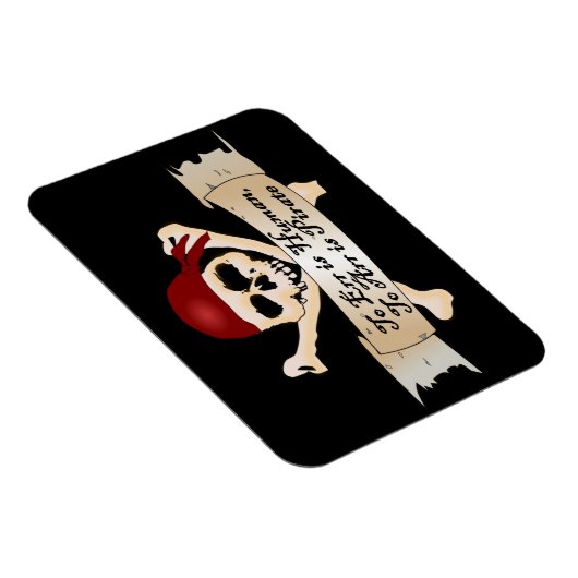 Err is mens, Arr is Pirate Magneet (Rechterzijde)