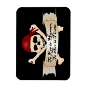 Err is mens, Arr is Pirate Magneet (Verticaal)