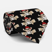 Err is mens, Arr is Pirate Stropdas (Opgerold)