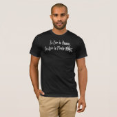 Err is mens, Arr is Pirate T-shirt (Voorkant volledig)