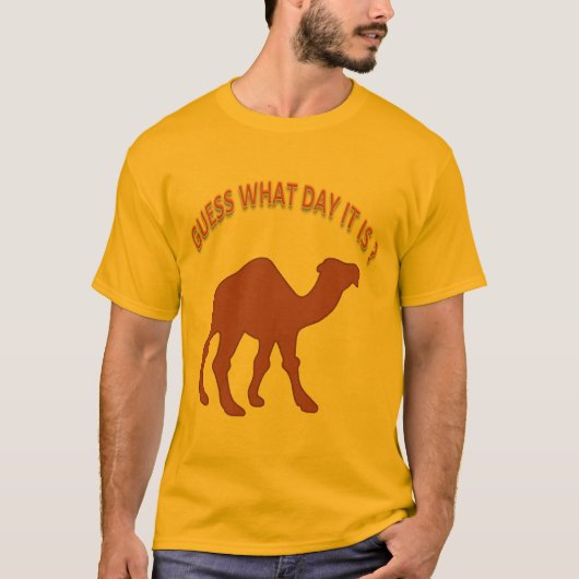 Erradag? Bultdag Kameel - Shirt (Voorkant)