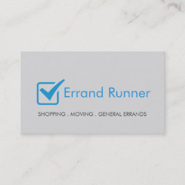 Errand Runner Visitekaartje