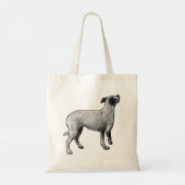 Errand Stroll, heldere blik Tote Bag (Achterkant)
