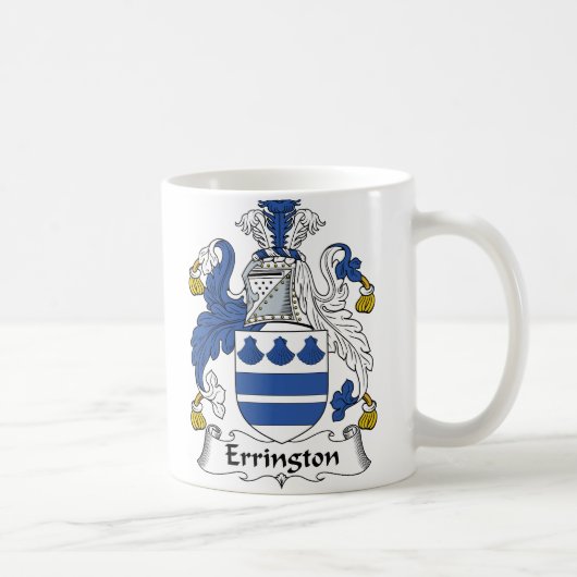 Errington Family Crest Koffiemok (Rechts)