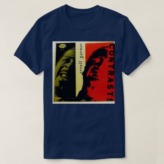 Erroll Garner Contrasts T-shirt (Design voorkant)