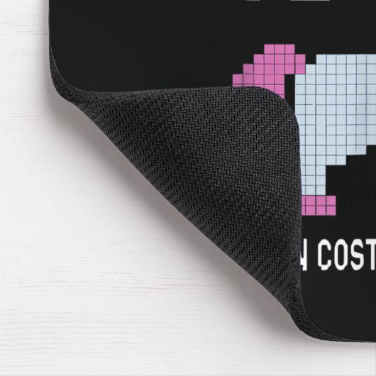 Error 404 Unicorn Costume Found Halloween Programm Muismat (Hoek)