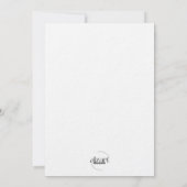 Erry Christmas" Hummingbird Holiday Kaart Stijlvol (Achterkant)