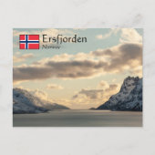 Ersfjorden Noorwegen Briefkaart (Voorkant)