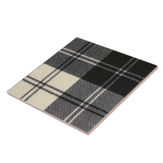 Erskine B/W Modern Tegeltje (Zijkant)