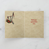 Erskine Badge & Tartan Persoonlijke Kaart (Binnen)