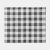 Erskine Black en White Pset Fleece Deken (Voorkant (Horizontaal))