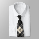 Erskine Black en White Stropdas (Gebonden)