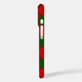 Erskine Clan Badge & Tartan iPhone / iPad hoesje (Achterkant / Links)