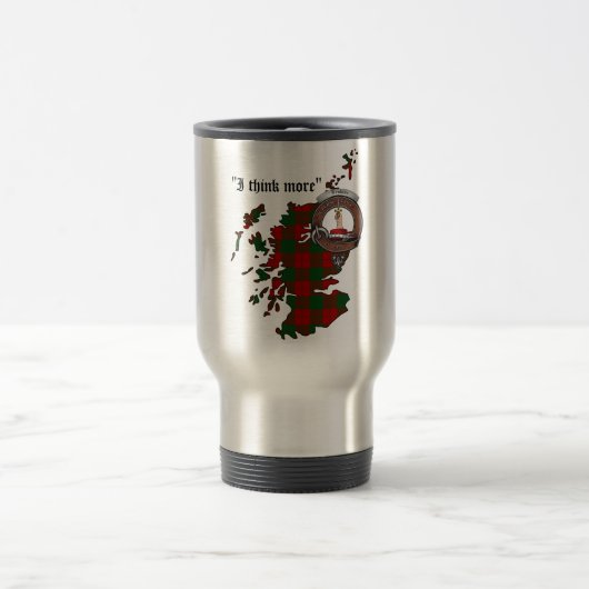 Erskine Clan Badge Travel Mug Reisbeker (Center)