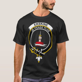 Erskine Crest Tartan Clan Schotse lan T-shirt