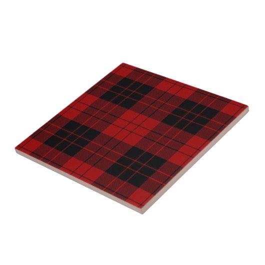 Erskine (Paton) Tartan Schots patroonpatroon Tegeltje (Zijkant)