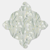Erste Blumen, Schneeglöckchen Bedankdoosjes (Ongevouwen)