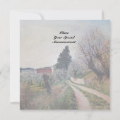 ERSTELINGSLENTE IN VERNALESE / Landschap in Toscan Kaart (Achterkant)